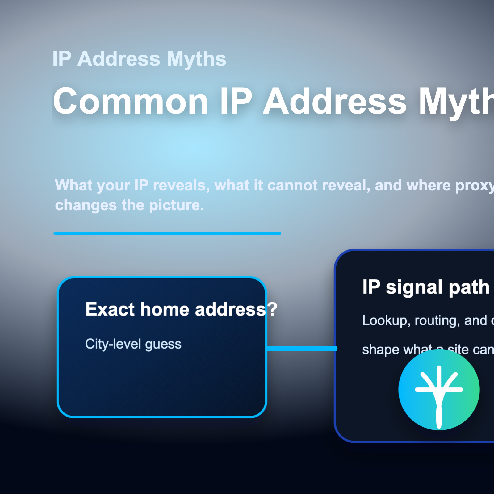 Common IP Address Myths Debunked cover infographic