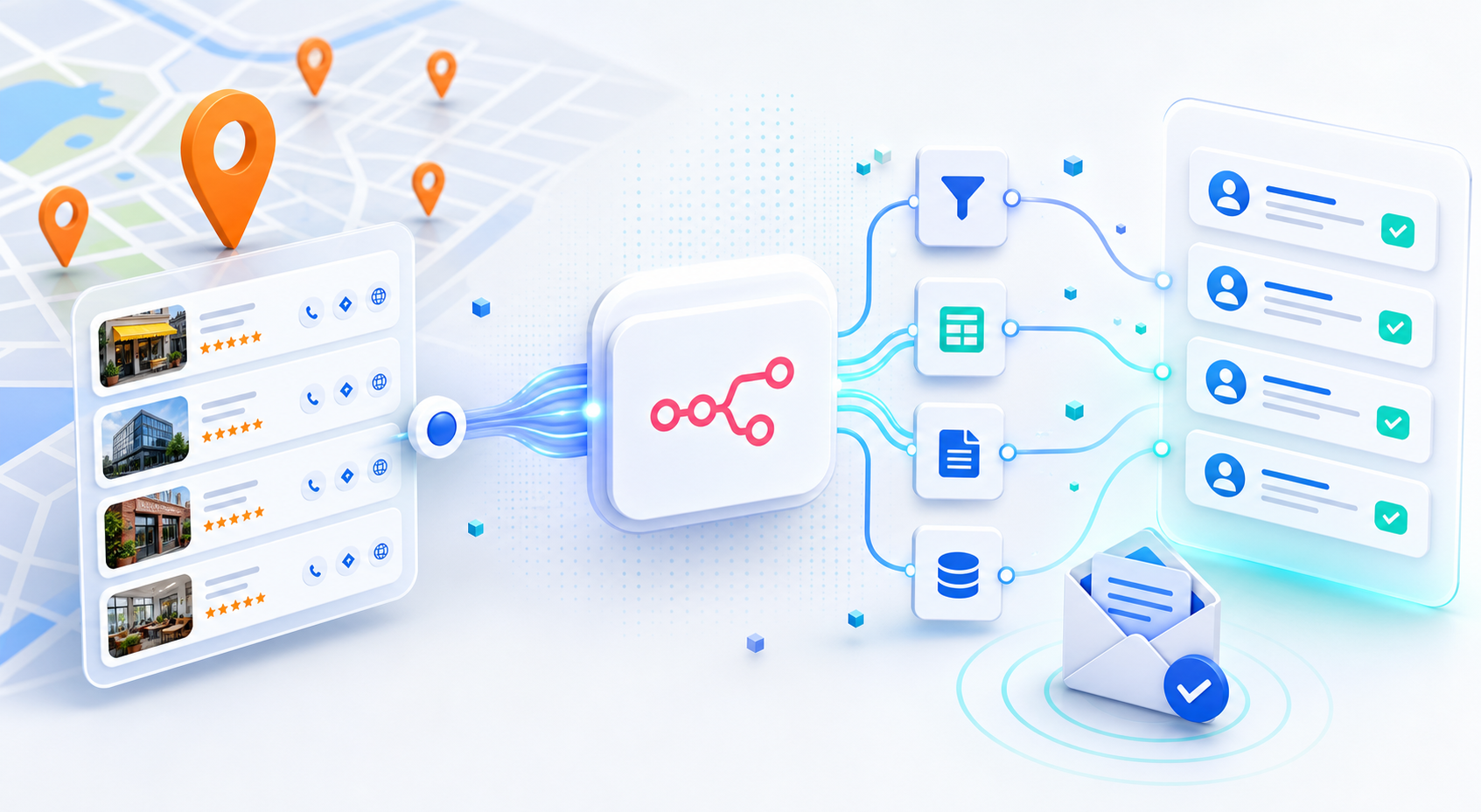 Build a Google Maps Lead Scraper in n8n (Free) featured image