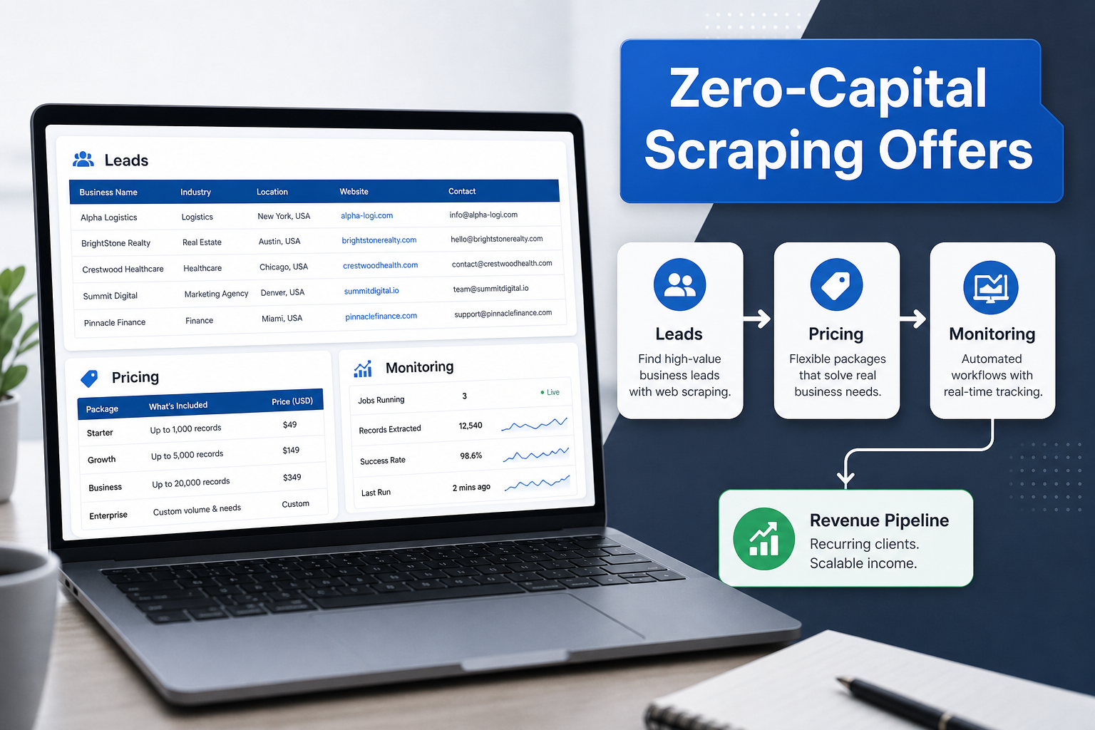 How to Start a Web Scraping Service with AI on a Small Budget featured image