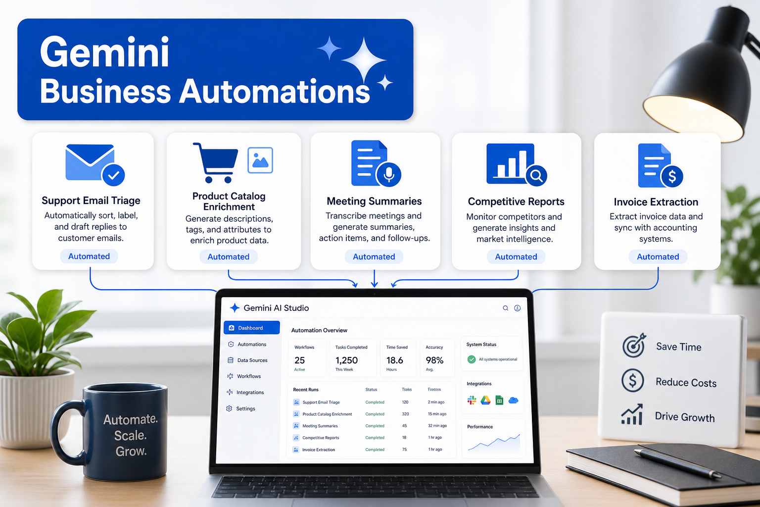 Gemini AI Studio Automation Use Cases for Business featured image