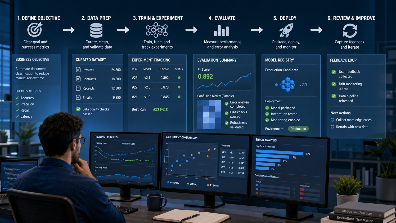 How to Train an AI Model for Business Use: A Practical Workflow