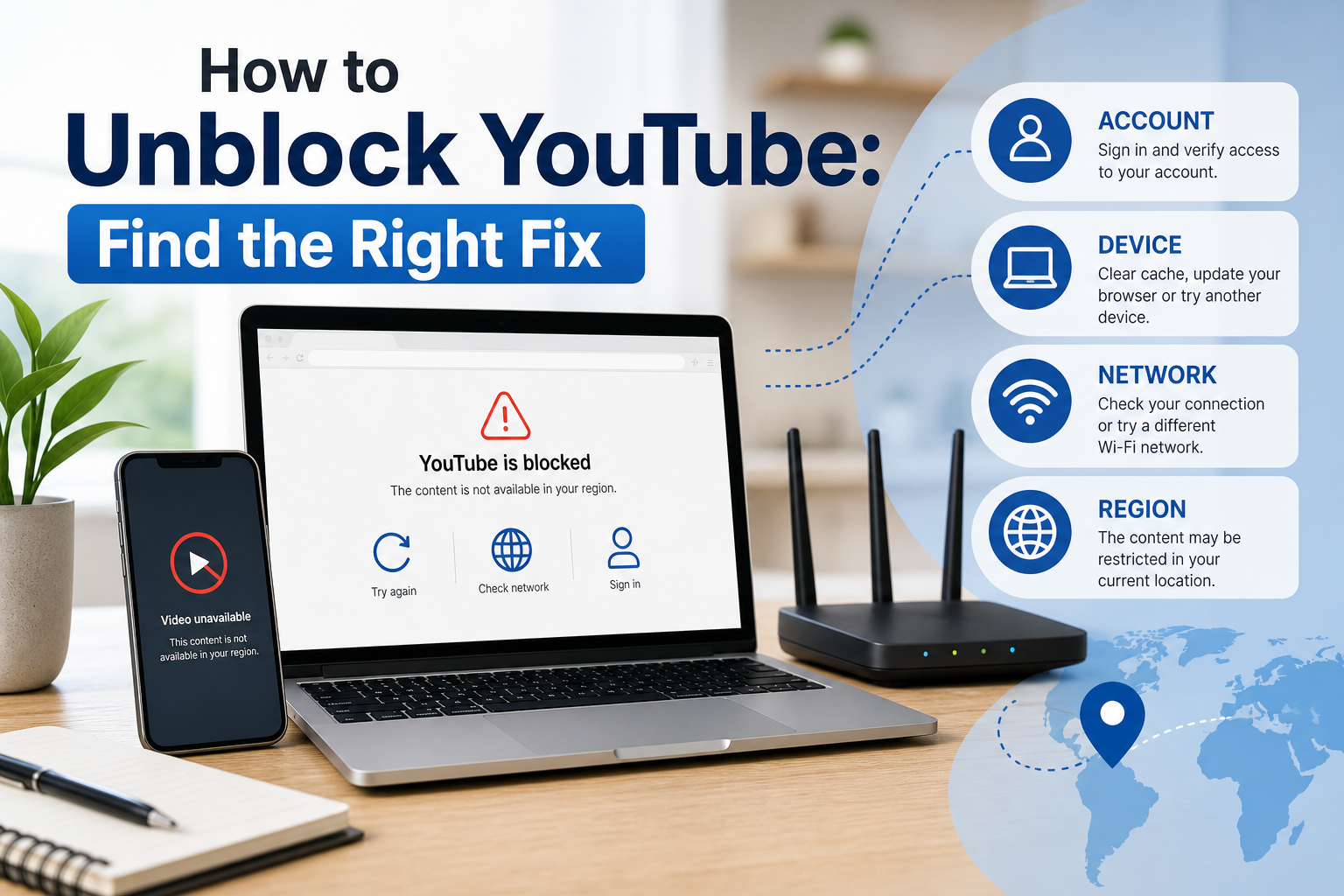 How to Unblock YouTube: Find the Right Fix featured image