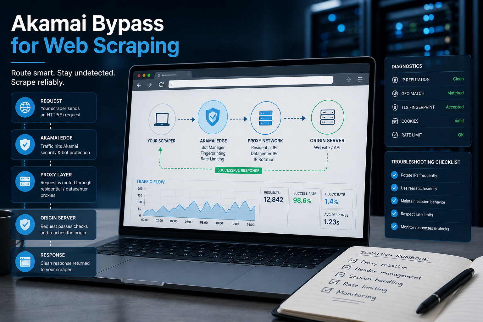Akamai Bypass for Web Scraping