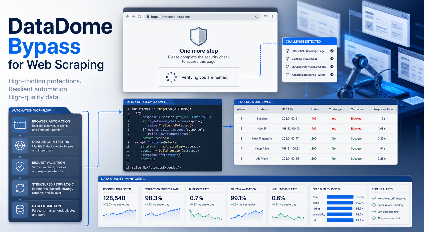 DataDome Bypass for Web Scraping